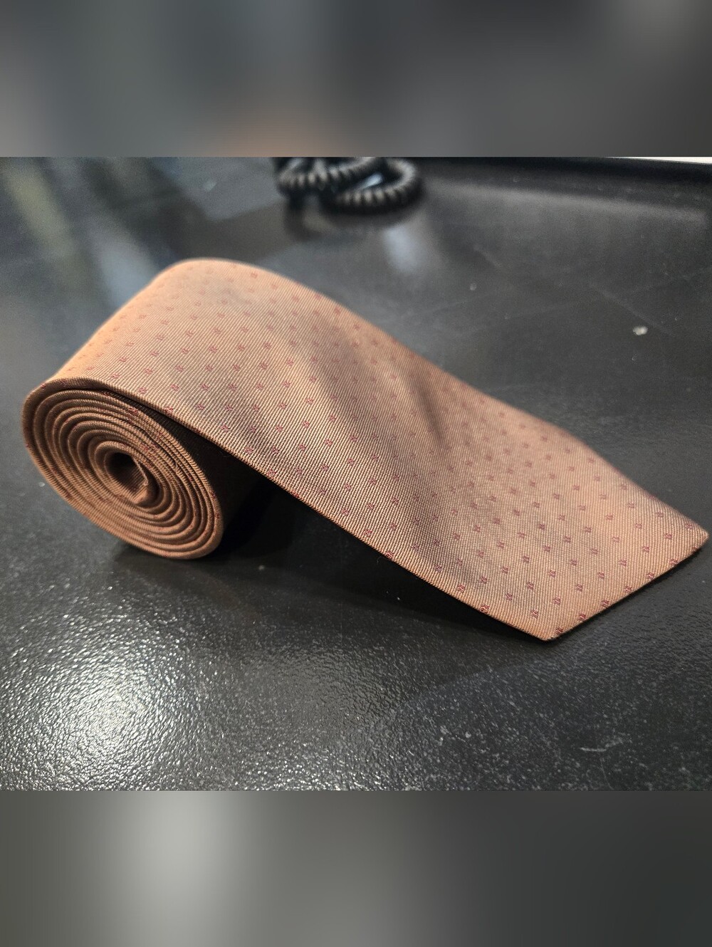 Kenneth Gordon Hand Sewn Silk Foulard Tie